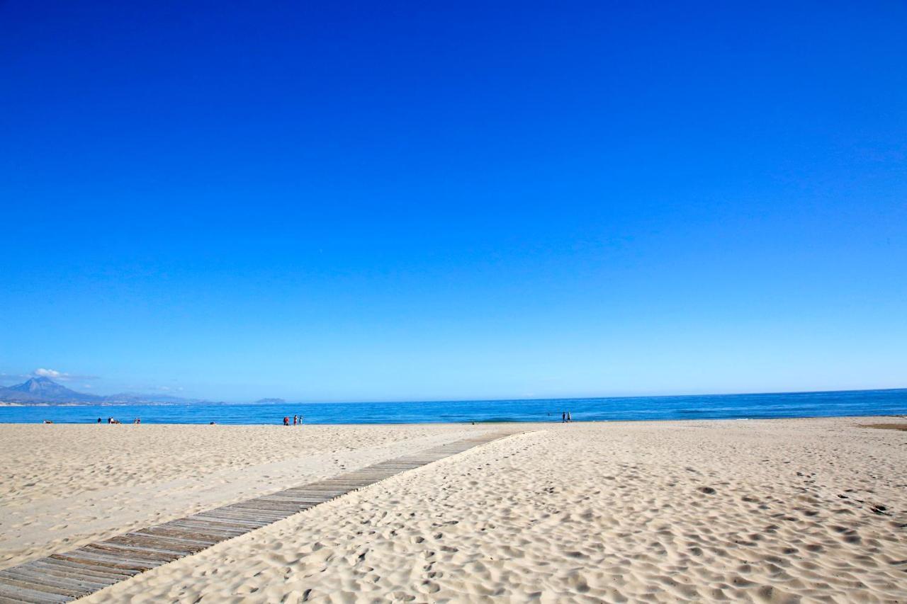 San Juan Beach Apartment With Ac And Views Alicante Kültér fotó